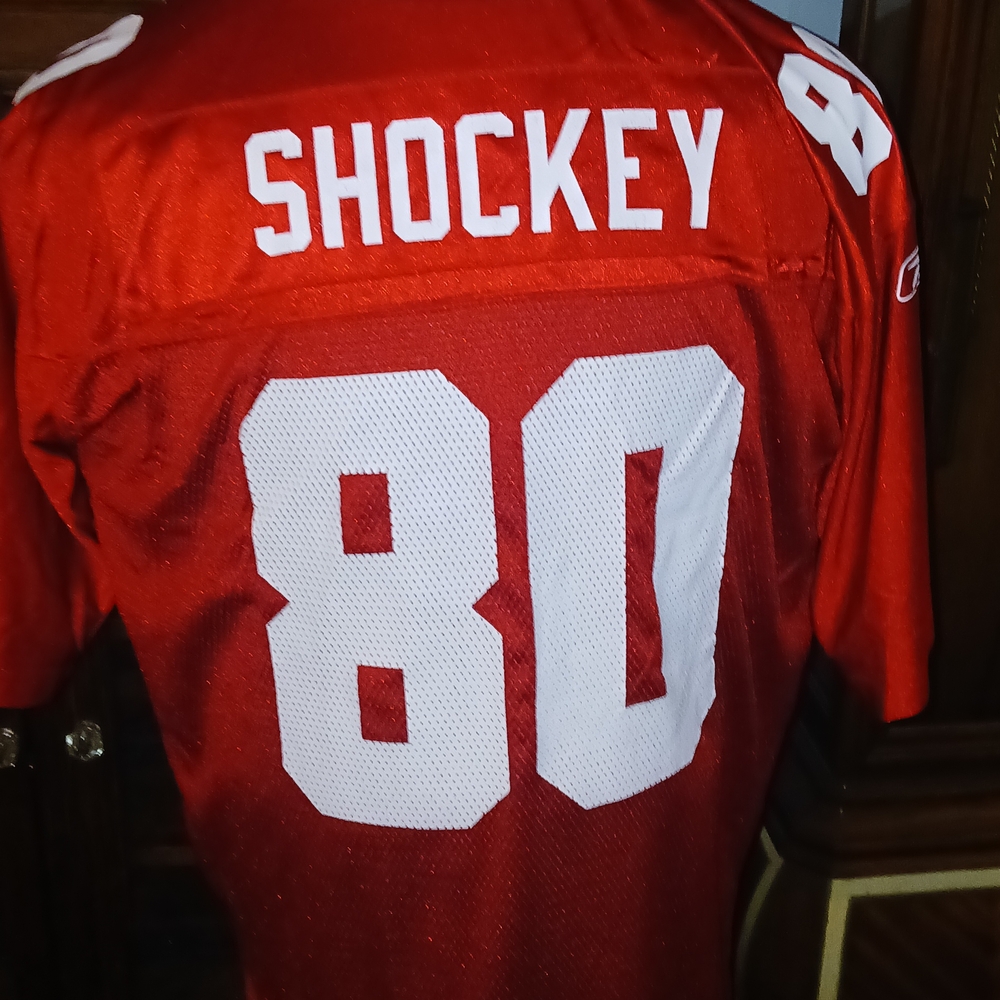 Reebok Red NFL Equipment Jersey
